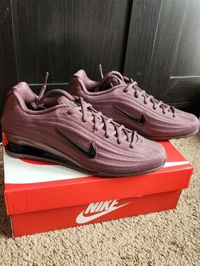 Nike Women's Shox Z- Plum with Black Swoosh
